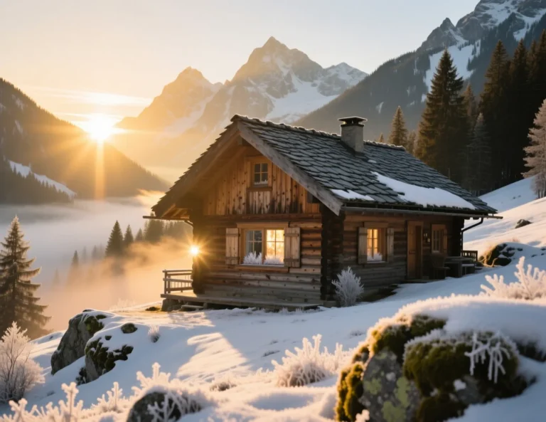 Optimiser l'exposition et l'orientation de votre maison en montagne